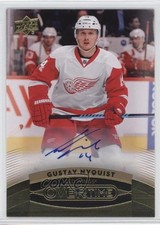 2015-16 Upper Deck GTS Overtime Gold Foil Auto Gustav Nyquist #85 Auto 0f2