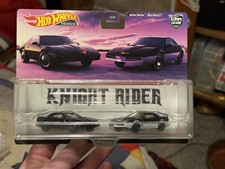 Hot Wheels Car Culture Exclusive KITT + KARR Premium 2 Pack Knight Rider TV 80’s