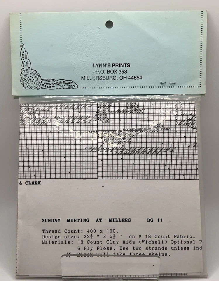 DIANE GRAEBNER DESIGNS Counted Cross Stitch Patterns- LYNN'S PRINTS - Lot of 2 - Image 3 of 3