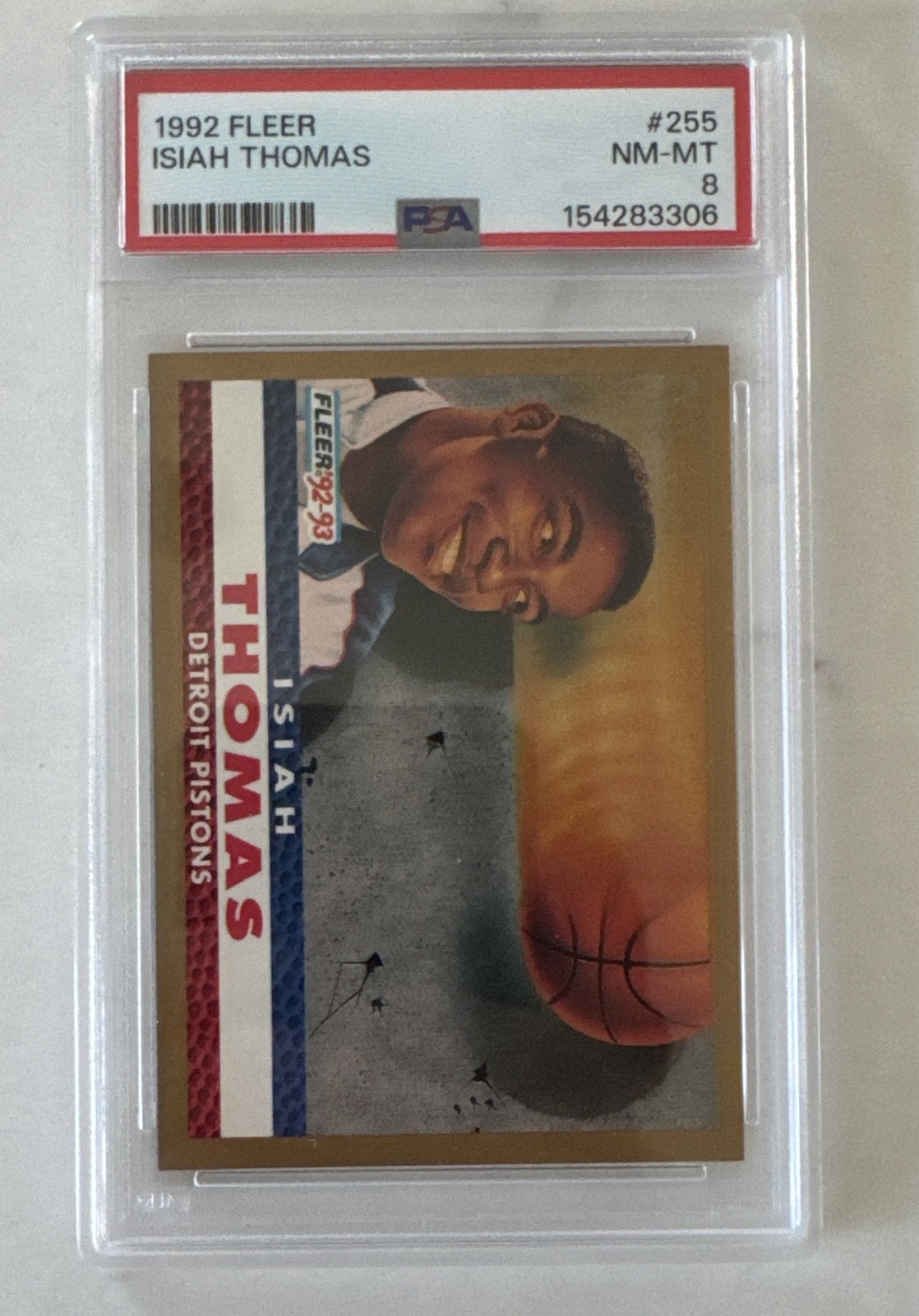 1992-93 Fleer - Pro Vision Isiah Thomas #255
