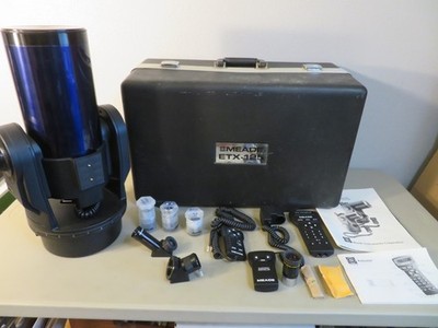 Meade ETX-125EC 5  Telescope w/ Controller & Accessories Hard Case Tested NICE!