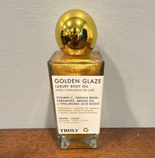 Truly Golden Glaze Body Oil Vegan Clean Vanilla Scent 3.1 fl oz