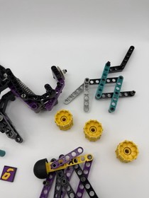 Vintage LEGO Technic Cyber Strikers 8257 1998 Retired INCOMPLETE Building Toy