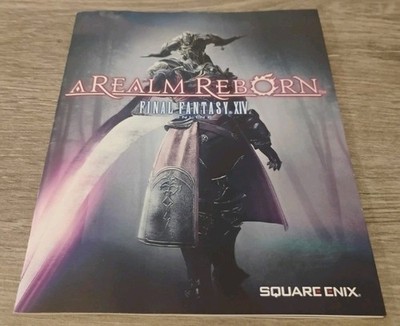 Final Fantasy XIV Online: A Realm Reborn (Sony PlayStation 3, 2013) Manual Only