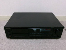 KENWOOD KX-7030 3 Head Cassette Deck Recording and playback confirmed Black