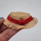 Vintage 1960s Barbie Ken Doll Straw Hat Allan Dream Boat