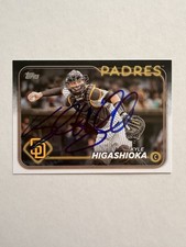 2024 Topps Series 2 Signed #512 Kyle Higashioka IP Auto Autographed Padres Card