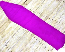 Hot Pink Big Genuine Python Leather real hide snake skin Rattle Jumbo Boa 323