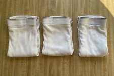 Set Of 3 Vintage Fruit Of The Loom Briefs Medium Striped Waistband 1998-2003