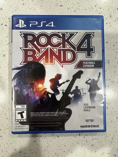 Rock Band 4 Rivals PS4 Game Only Good Condition Working No Manual Original Case