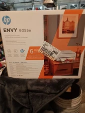 HP Envy Pro 6458e All-in-One Color Inkjet Printer, Print, Scan, Copy, Mobile Fax