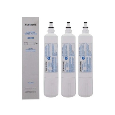 Lot Sub-Zero 4204490 Refrigerator Water Filter, fit AquaPure AP Easy C-Complete