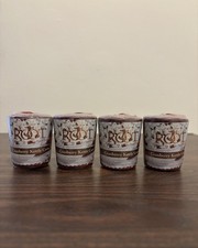 Root Votive Candles - Cranberry Kettle Corn - Lot of 4 - NIP