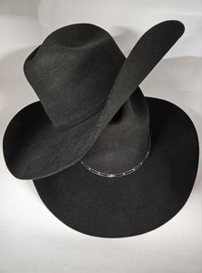 Justin Chapeau 3X Hills pour homme, Noir