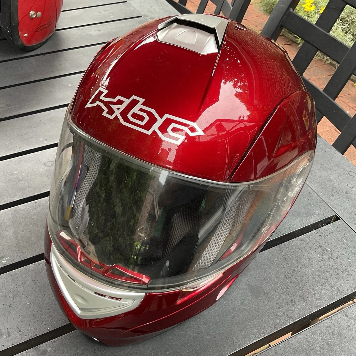 KBC Red Motorcycle & Powersports Helmets for sale | eBay