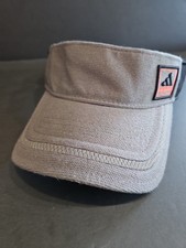 ADIDAS CLIMALITE GRAY ADJUSTABLE VISOR HAT CAP