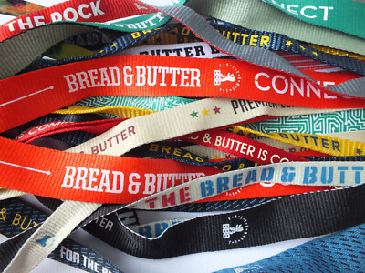 Vintage Schlüsselband Lanyard Bread & Butter Berlin Fashion Week Freie Auswahl
