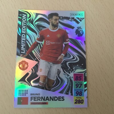Adrenalyn. Xl, 2021/22, Limitiert. Auflage, (. B. Fernandes, ) Man Utd,