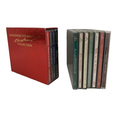 Lot of 7 + 1  Christmas CD Collection Holiday Music CD's Collection Carols Songs