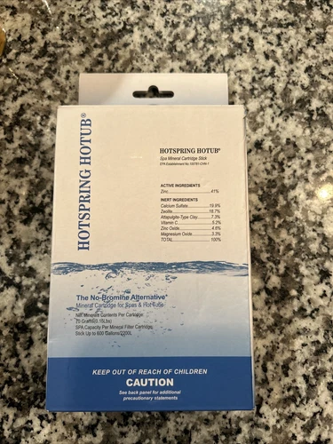 HOTSPRING HOTUB SPA Mineral Ion Cartridge Filter Stick for Hot Tub (3, Blue)