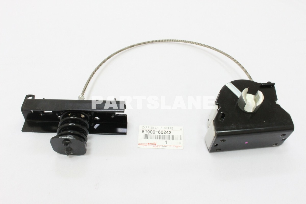 Toyota Land Cruiser HDJ100 UZJ100 OEM Genuine Spare Wheel Carrier