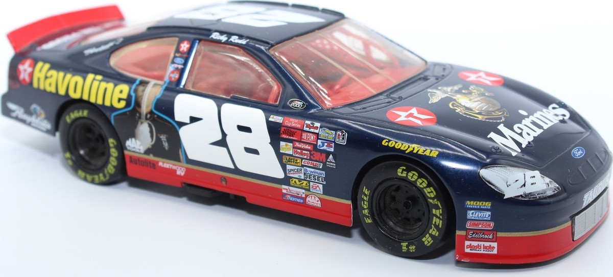 2000 Ricky Rudd #28 Texaco Armed Forces Marines Ford Taurus
