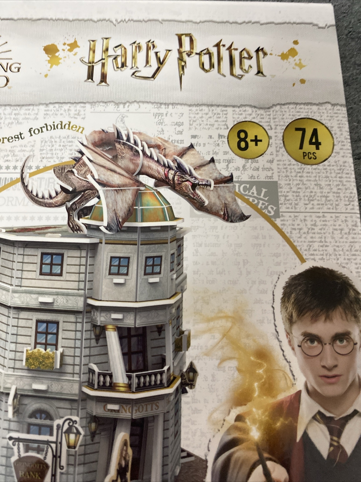 Harry Potter Wizarding World Gringotts Bank 3D Puzzle eBay