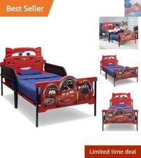 Plastic 3D-Footboard Twin Bed, Disney/Pixar Cars