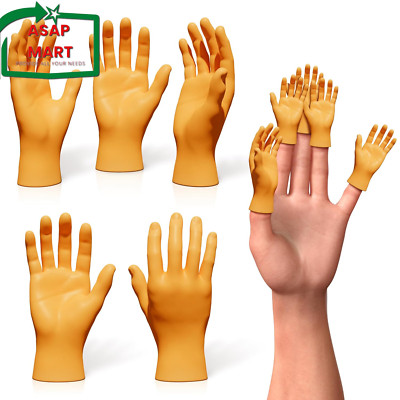 Tiny Hands for Fingers Pack of 10 - Universal Size Easy-To-Wear Little Hands Pra