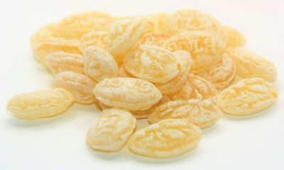 100 gr. Honig Biene Bonbon ca. 8% Bienenhonig von pin24shop / Jahrmarktbonbon