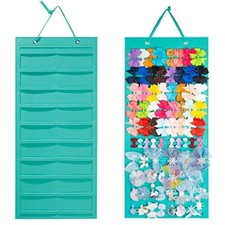 Large Claw Clip Organizer 10 Layer Hair Accessories Display Holder Mint Green-A