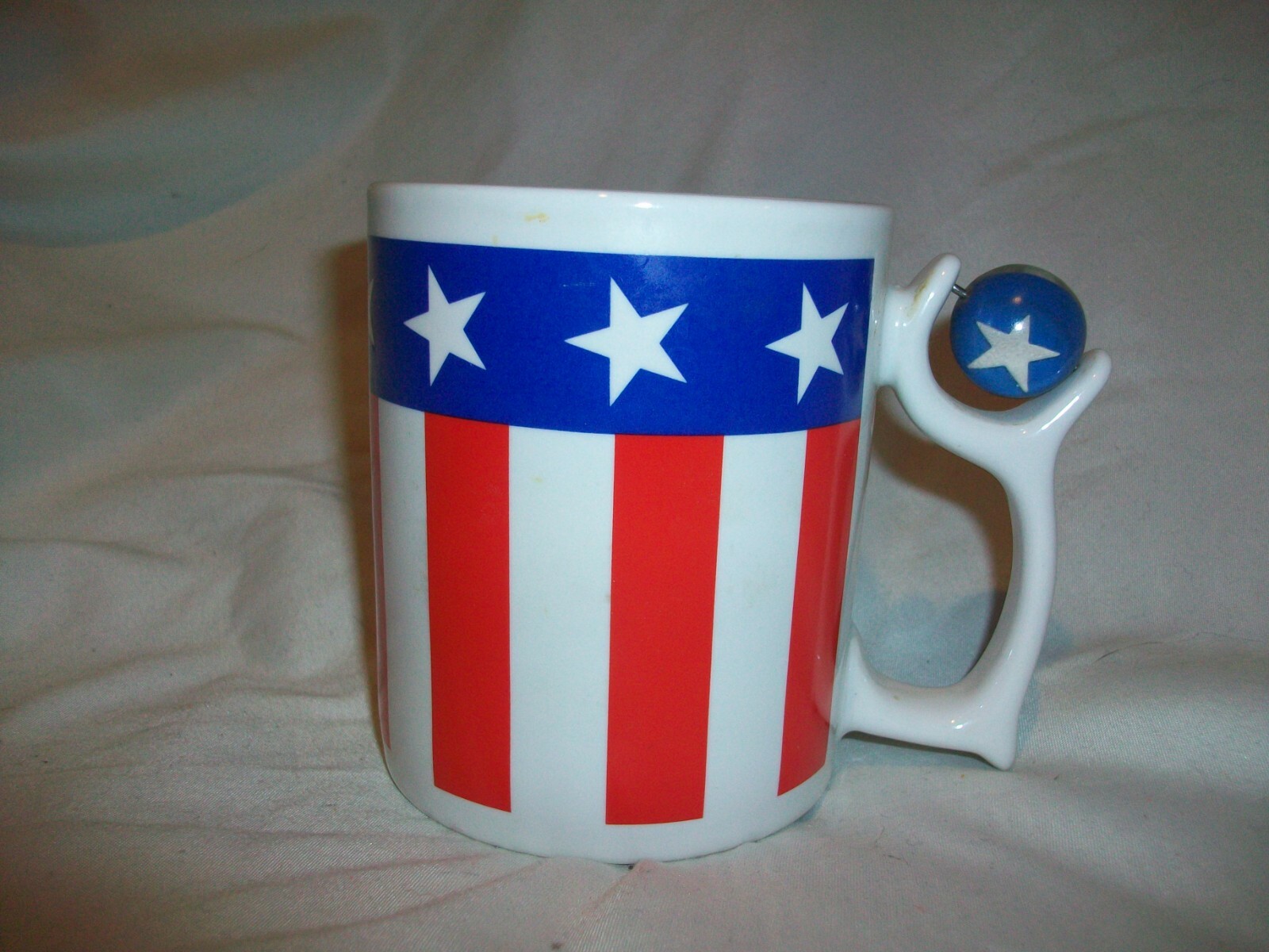 Dept 56 Flag Stars & Stripes Spinners Mug 4th of July Department eBay