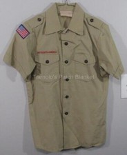 Boy Scout now Scouts BSA Uniform Shirt Size Youth Large SS FREE SHIPPING 179