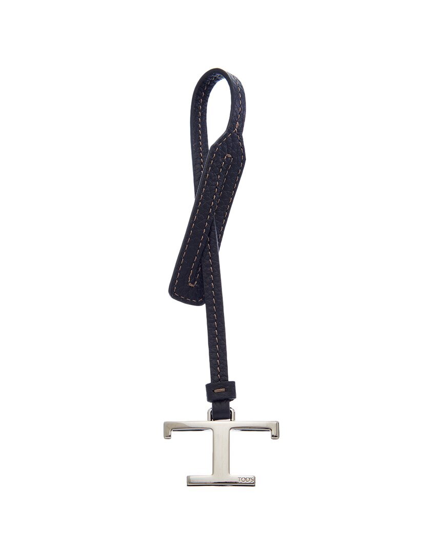 Кожаный шарм TodS Женский черный 13390₽