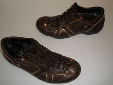 FUTABAYA LEATHER SNEAKERS MEN US 7 WMNS US 9.5 EUR 40 HOT UNIQUE MADE IN ITALY