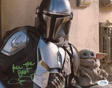 John Rosengrant Mandalorian Autographed Signed 8x10 Photo ACOA 
