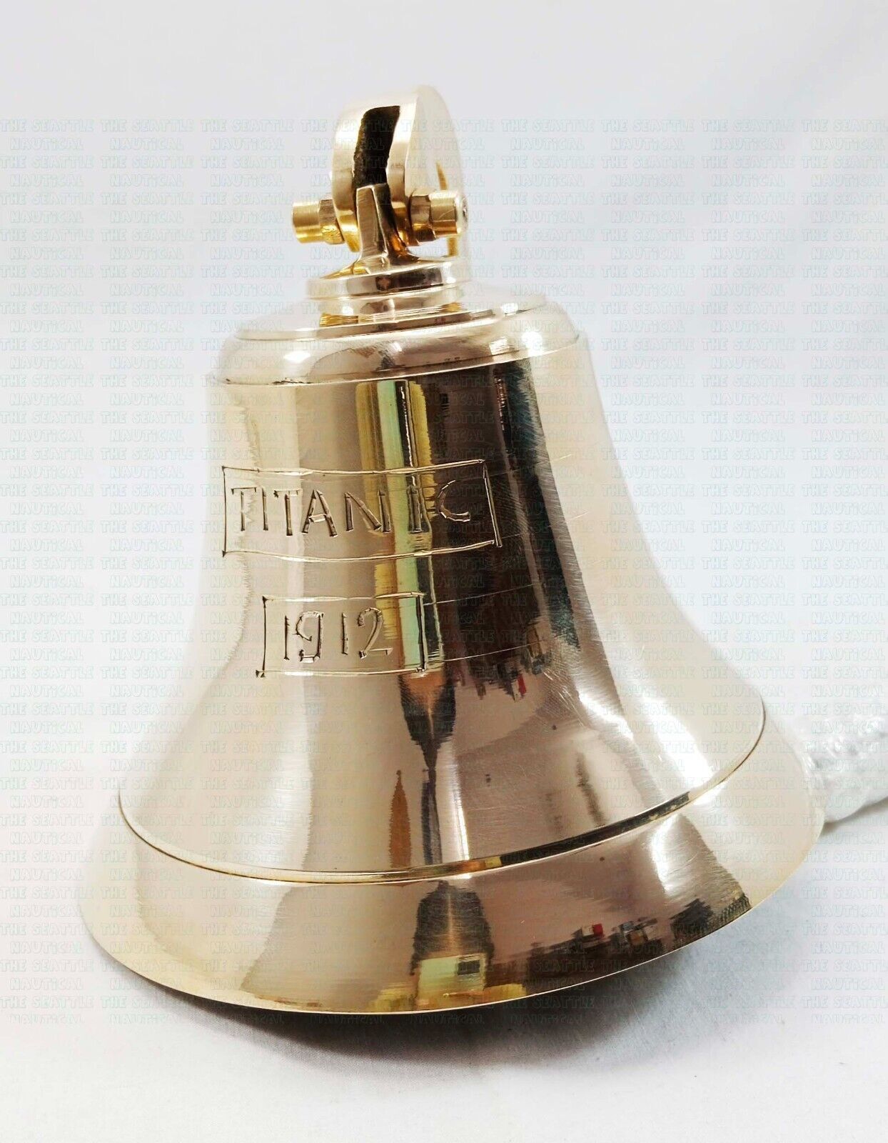Brass Titanic Bell 1912 London Maritime Ship Bell Hanging Nautical Wall... eBay