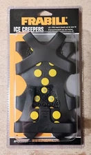 Frabill Crampons Ice Creepers LG, Men's Up to 10/Women Up to 12, New In Package