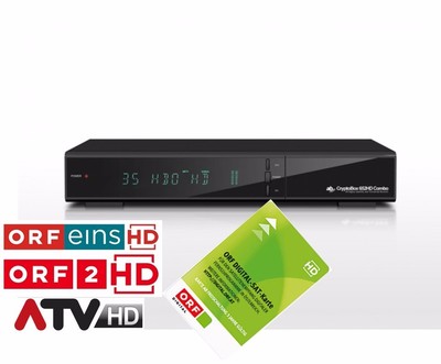 AB CryptoBox 750HD Combo mit CI ORF Karte inkl. CI Cradless Modul mit Karte ORF