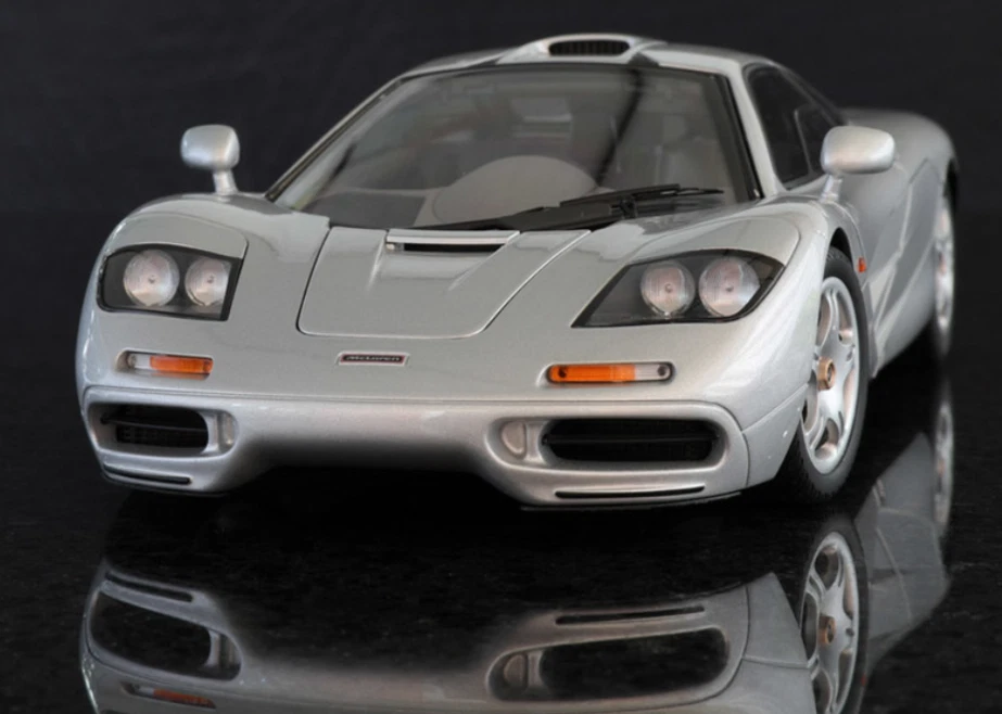 1 12 F1 Race Car w/BMW V12 Classic Custom Hot Rod Concept Built Metal Model 18 - Image 4 of 4