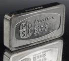 1970 Pontiac State Bank Michigan PSB Franklin Mint 2oz 925 FINE Silver bar C5140