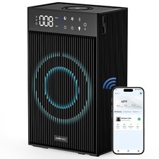 CleanForce Rainbow Cube  World  s First 4-in-1 Space-saving Air Purifier w