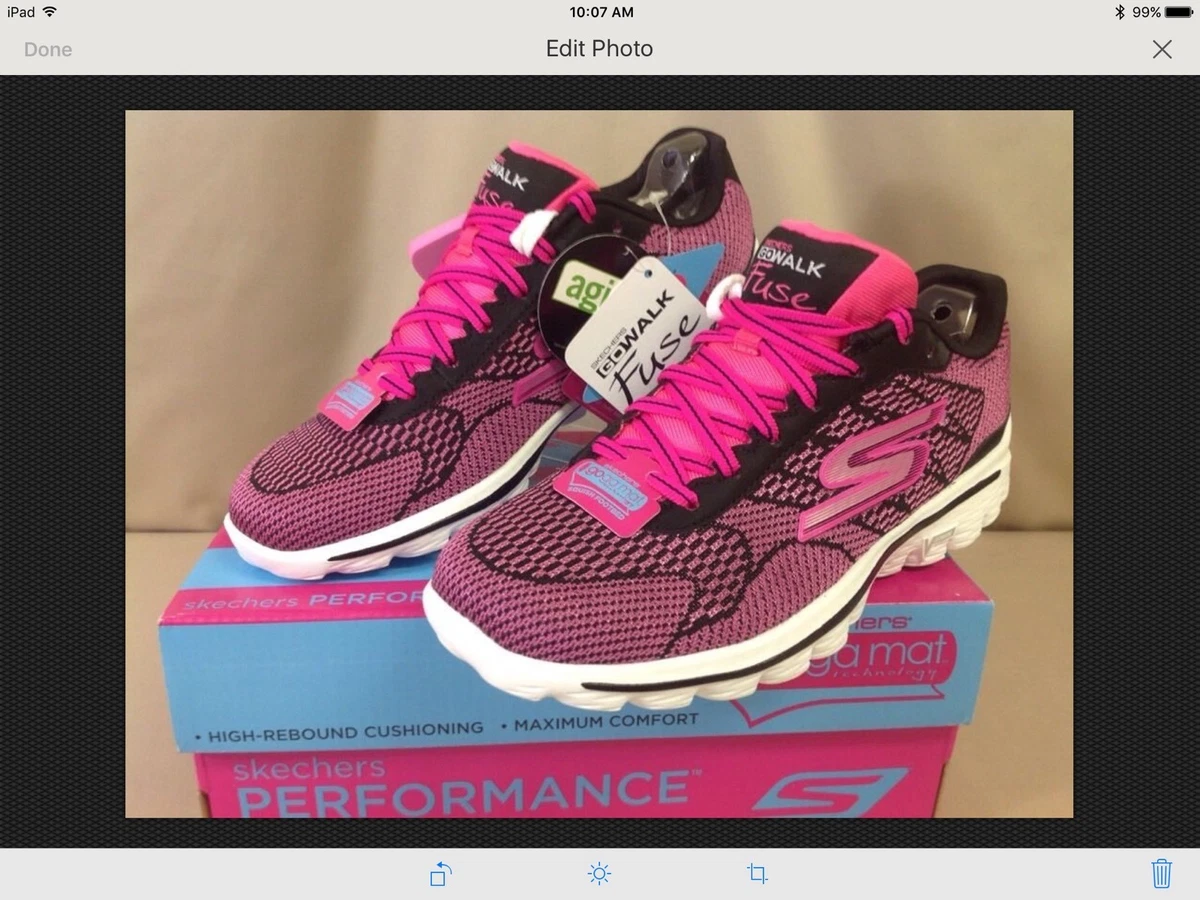 Skechers go walk online 2 hot pink