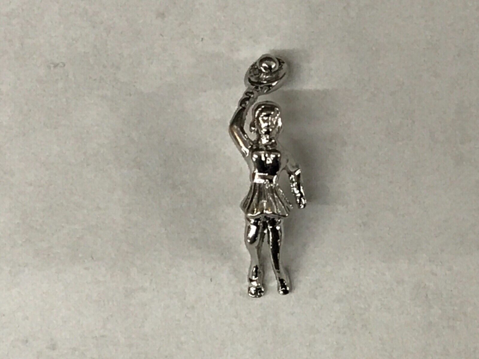 Vintage Sterling Silver Women's Tennis Player Cha… - image 4