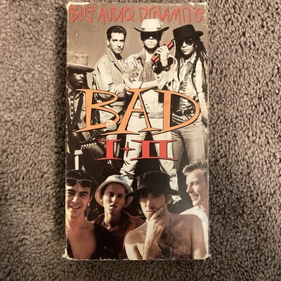 Big Audio Dynamite Bad 1 And 2 VHS