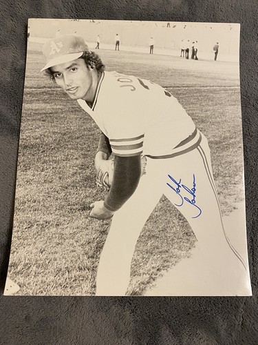 John Henry Johnson Signed 8x10 Photo Photograph A's Rangers