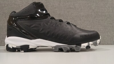 Rawlings Revolt black/white Cleats *size 12*