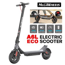 Megawheels Electric Scooter Adult 10.2Ah Long Range Folding E Scooter 10'' Tire