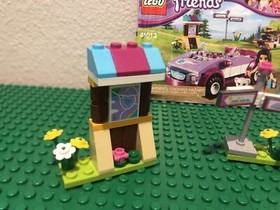 LEGO FRIENDS: Emma's Sports Car 41013 99% Complete