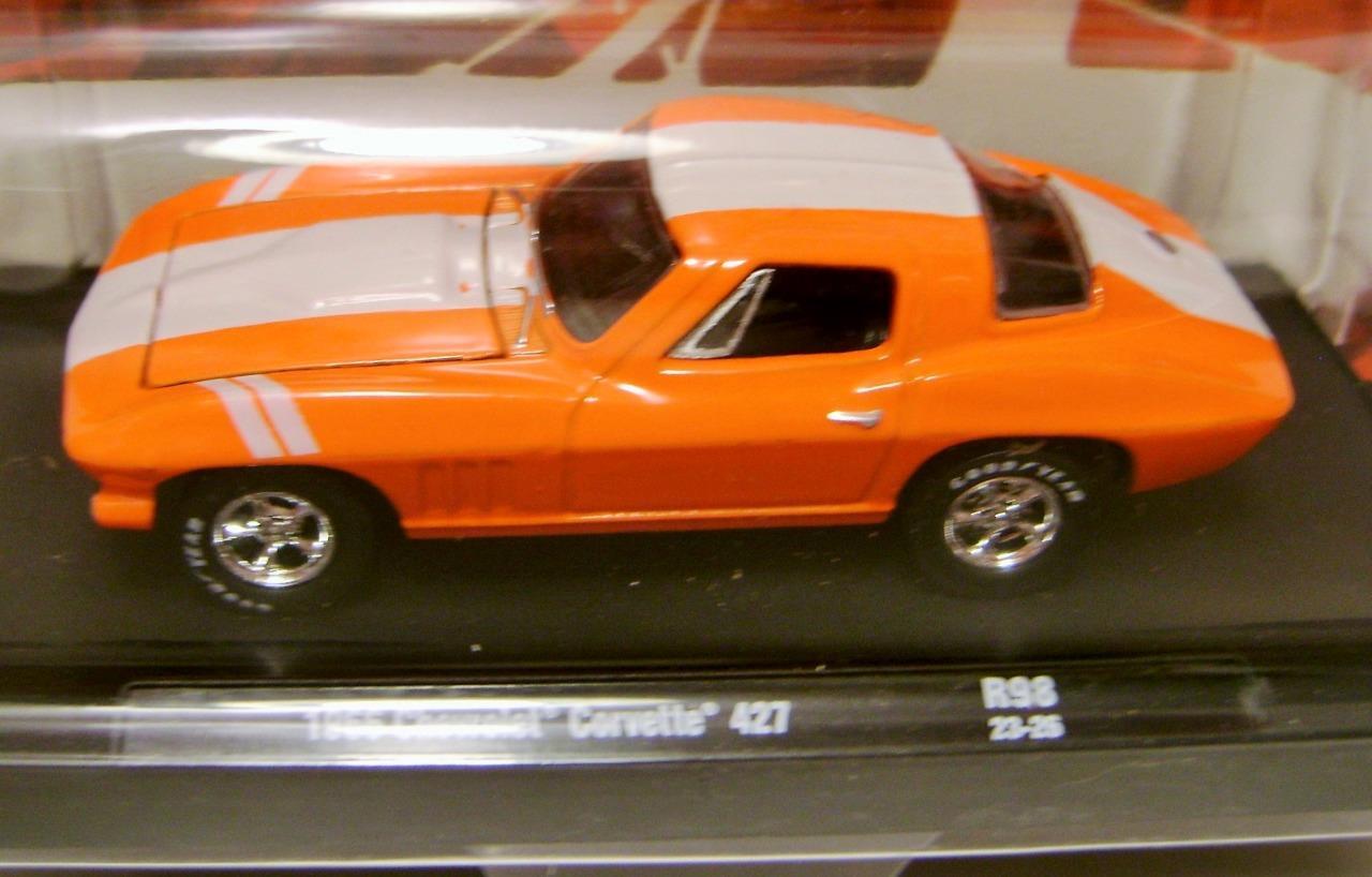 M2 Machines Dodge Charger 383 1966 Violet - Échelle 1:64 - Die-cast - Série Auto-Drivers 2023 - Neuf